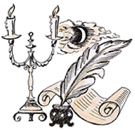 Литературная гостиная символы