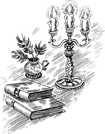 Простая иллюстрация и стих