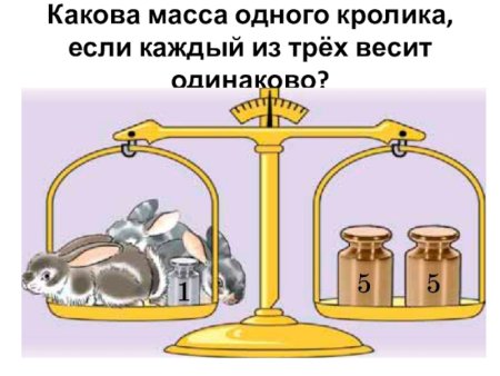 Задачи на взвешивание