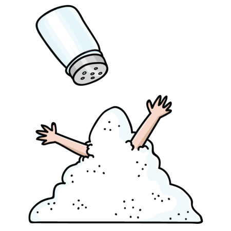 Соль мультяшная