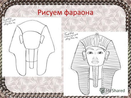 Фараон Тутанхамон тату