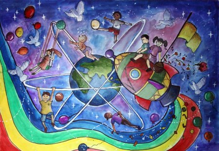 Космос будущего глазами детей