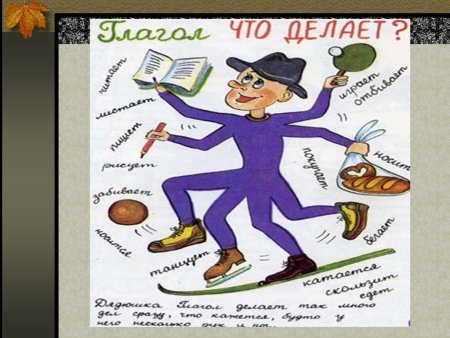 Иллюстрация на тему глагол