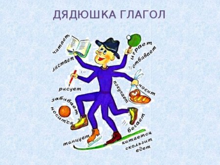 Рисунокинк тему глагол