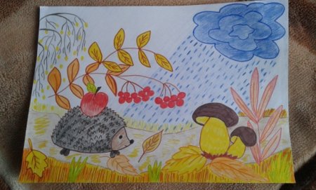 Детские рисунки сентябрь