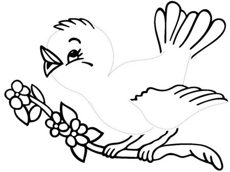 Детские рисунки птиц