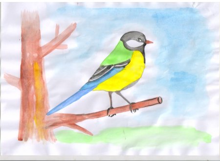 Рисунок ко Дню птиц