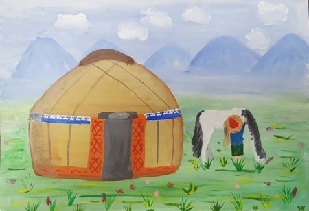 Рисование на тему башкиры