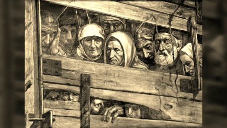 1944 Крымские татары депортация вагоны