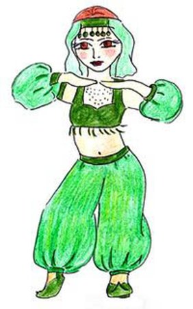 Шахерезада рисунок