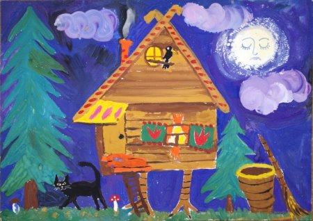 Рисование домика в старшей группе