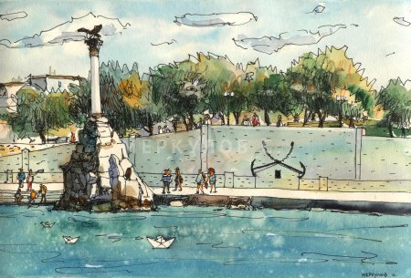 Меркулов художник Севастополь