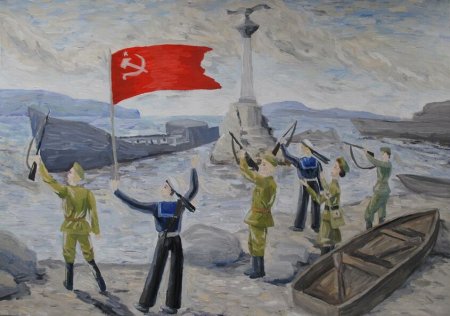 Освобождение Севастополя картина