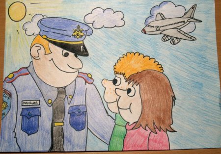Рисунки ГИБДД на конкурс