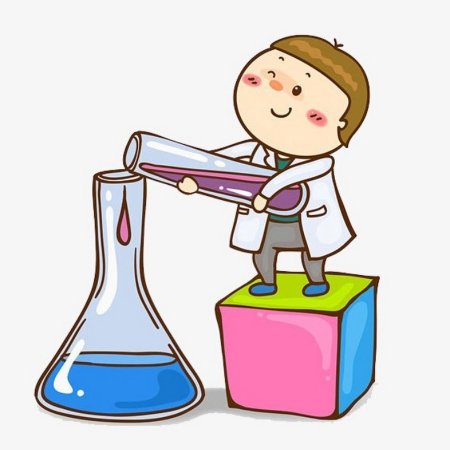 Эксперимент на прозрачном фоне