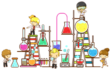 Лаборатория экспериментирования на прозрачном фоне