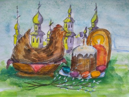 Художник Карпачева Ольга "Софийские колокола"