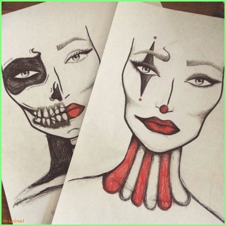 Эскиз грима