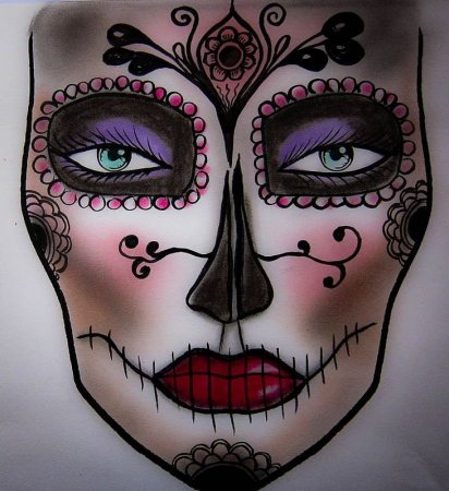 Эскиз грима