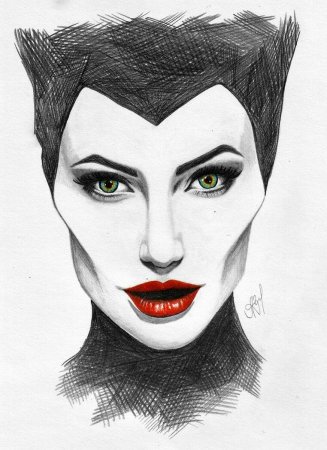 Малефисента портрет