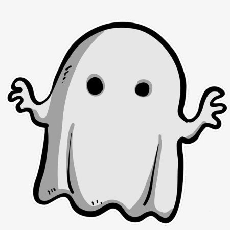 Призрак мультяшный