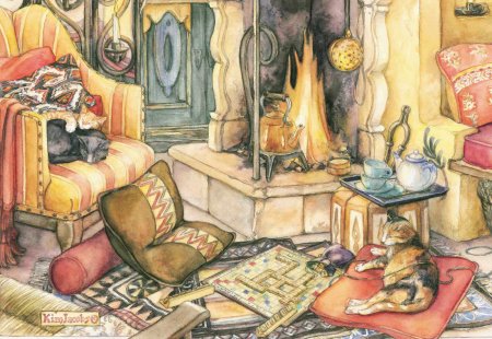 Иллюстрации Ким Якобс