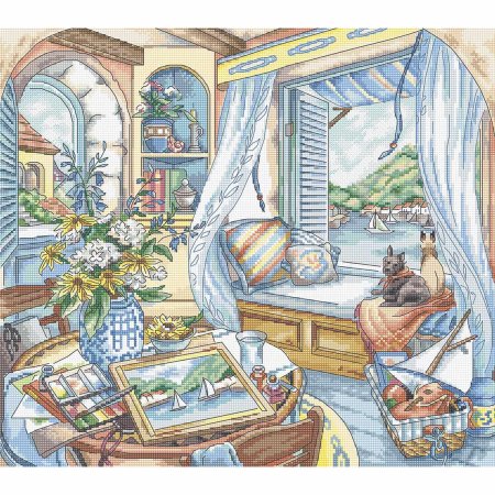 Набор для вышивания «Window Seat», leti-l8006