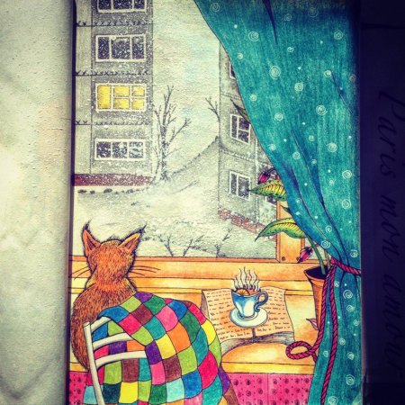 Осень уютные иллюстрации