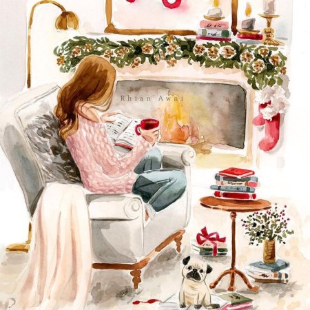 Красивые и уютные иллюстрации