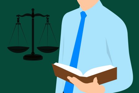 Юрист иллюстрация