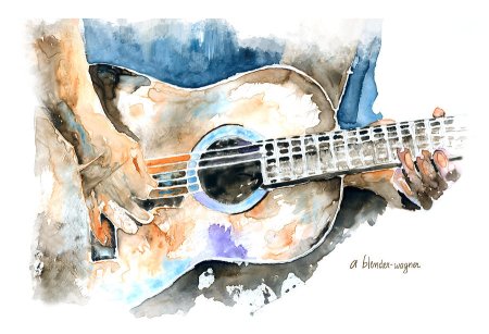 Укулеле для срисовки