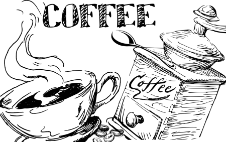 Кофе карандашом
