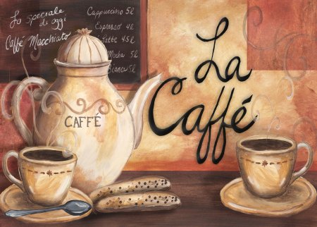 Кофейня иллюстрация