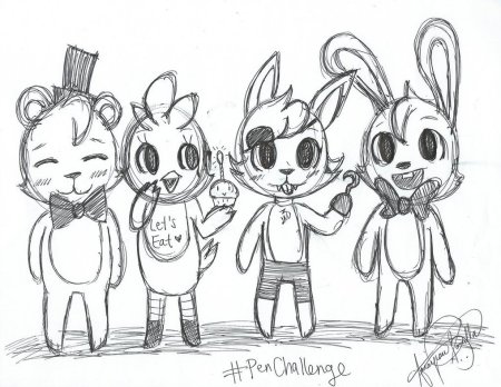 Рисунки ФНАФ