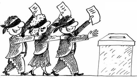 Политические режимы карикатура