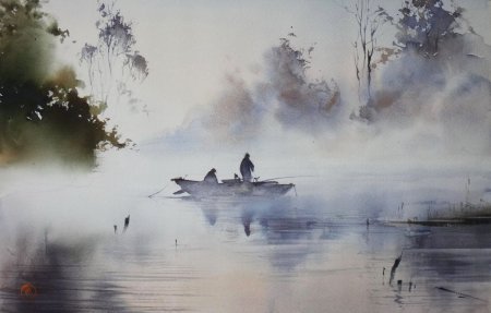 Илья Ибряев акварель мастер