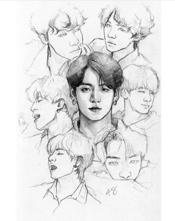 Скетч БТС группа