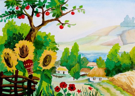 Детские рисунки Украина