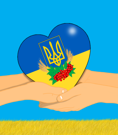 Украина рисунок