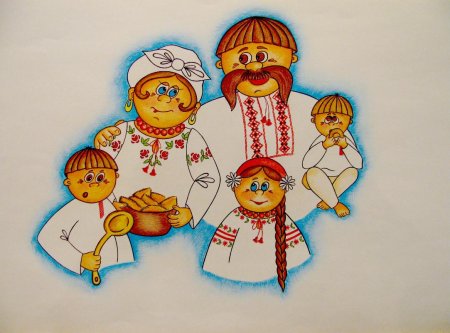 Рисунки украинских детей