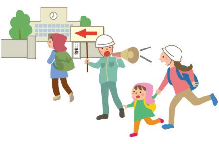 Эвакуация рисунок