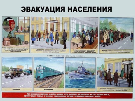 Эвакуация населения при ЧС
