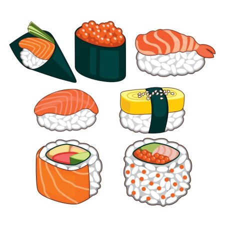 Суши для рисования