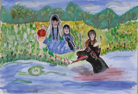 Хакасы рисунок