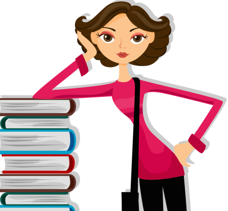 Библиотекарь мультяшный