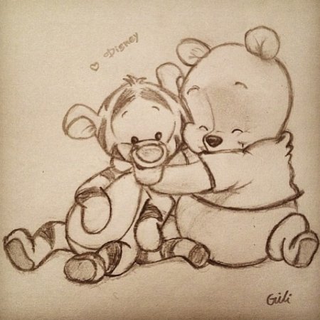 Дисней Наброски Алиса