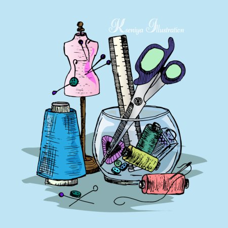 Швейная машинка раскраска для детей