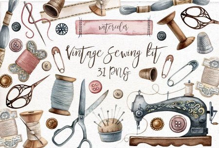 Вышивка принадлежности для швеи