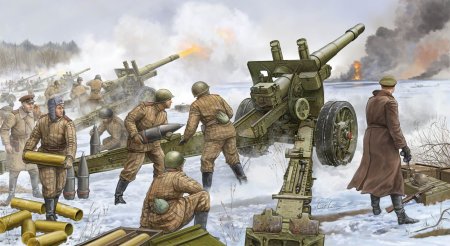 Soviet 152mm Howitzer-Gun m1937 ml-20