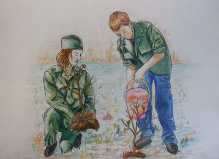 Профессия Лесник для детей